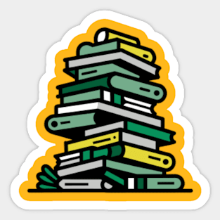 Bookisk stickes Sticker